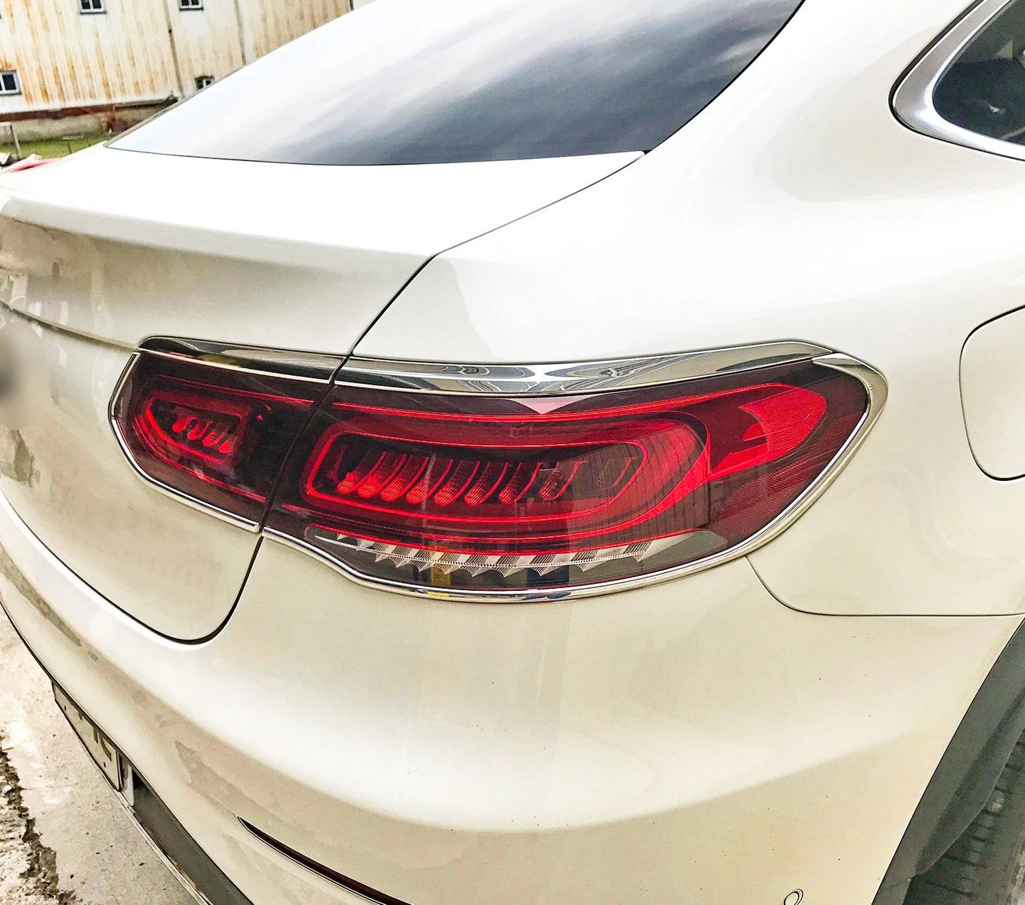 Tailights Trim Bezel Cover for Mercedes C253 Coupe (2015-2022)