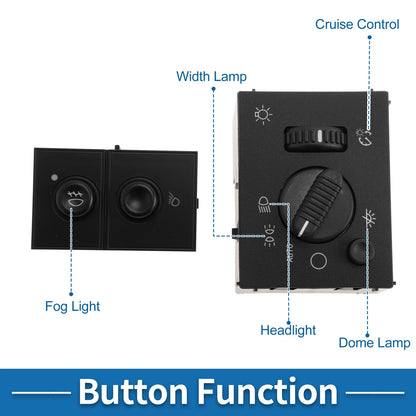Headlight Switch for Chevrolet Silverado 1500 (2003-2007)