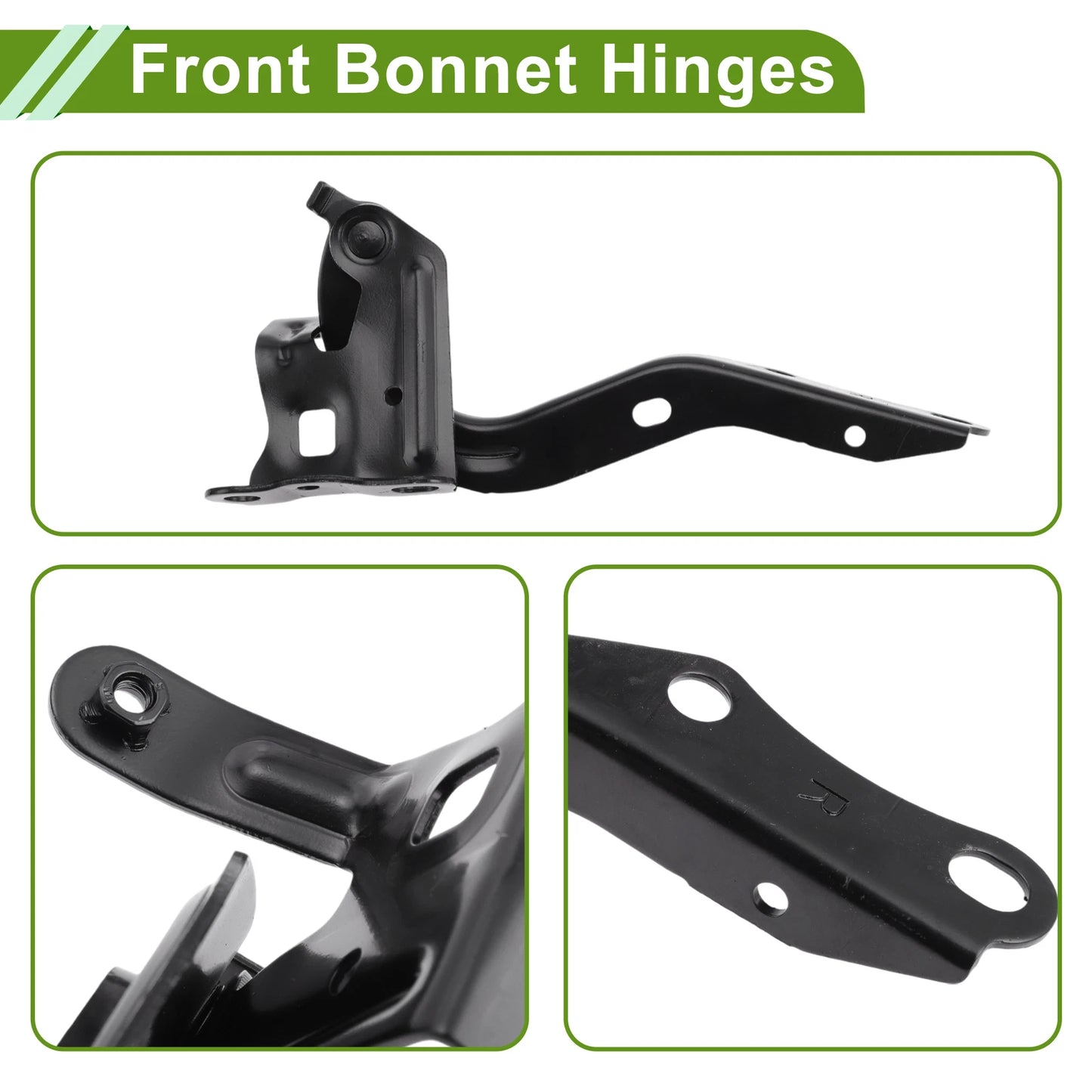Bonnet Hinges for Toyota Corolla 2020-2022 Front Bonnet Bracket - 1 Pair