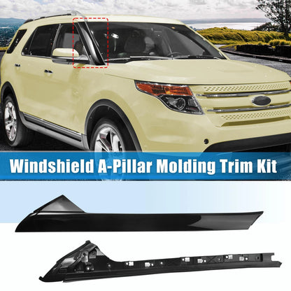 Windshield A-Pillar Trim Panel for Ford Explorer (2011-2019) Passenger Side