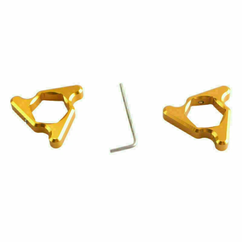 22mm Motorcycle Fork Preload Adjusters for Suzuki Honda Kawasaki Gold