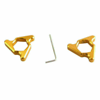 22mm Motorcycle Fork Preload Adjusters for Suzuki Honda Kawasaki Gold