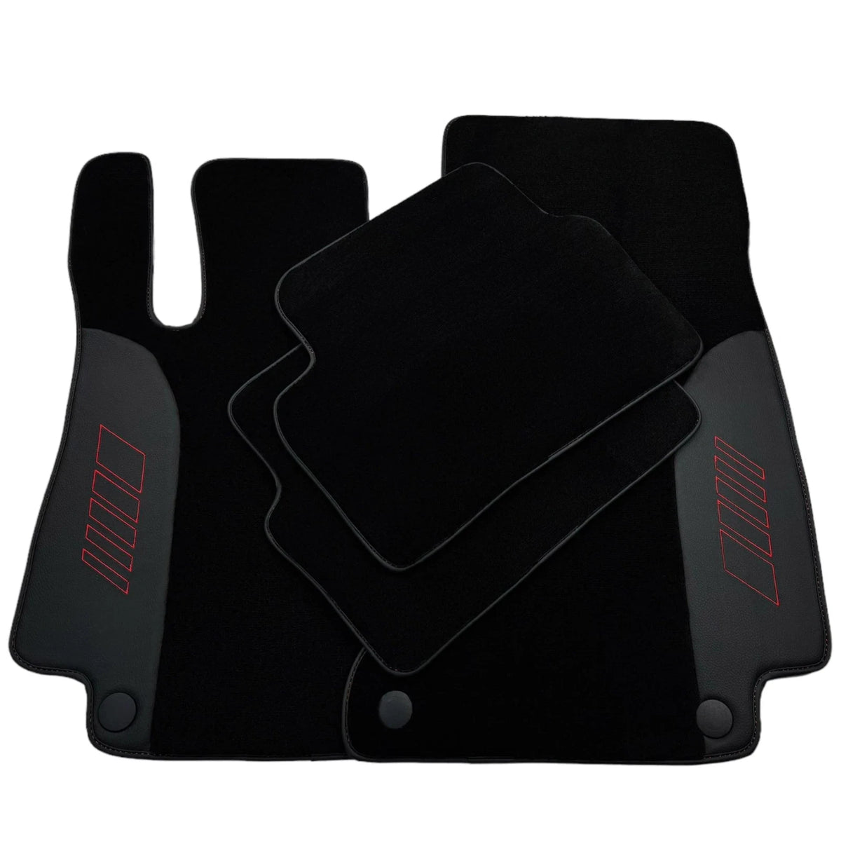 Black Floor Mats for Mercedes Benz G-Class W463 (2008-2018)