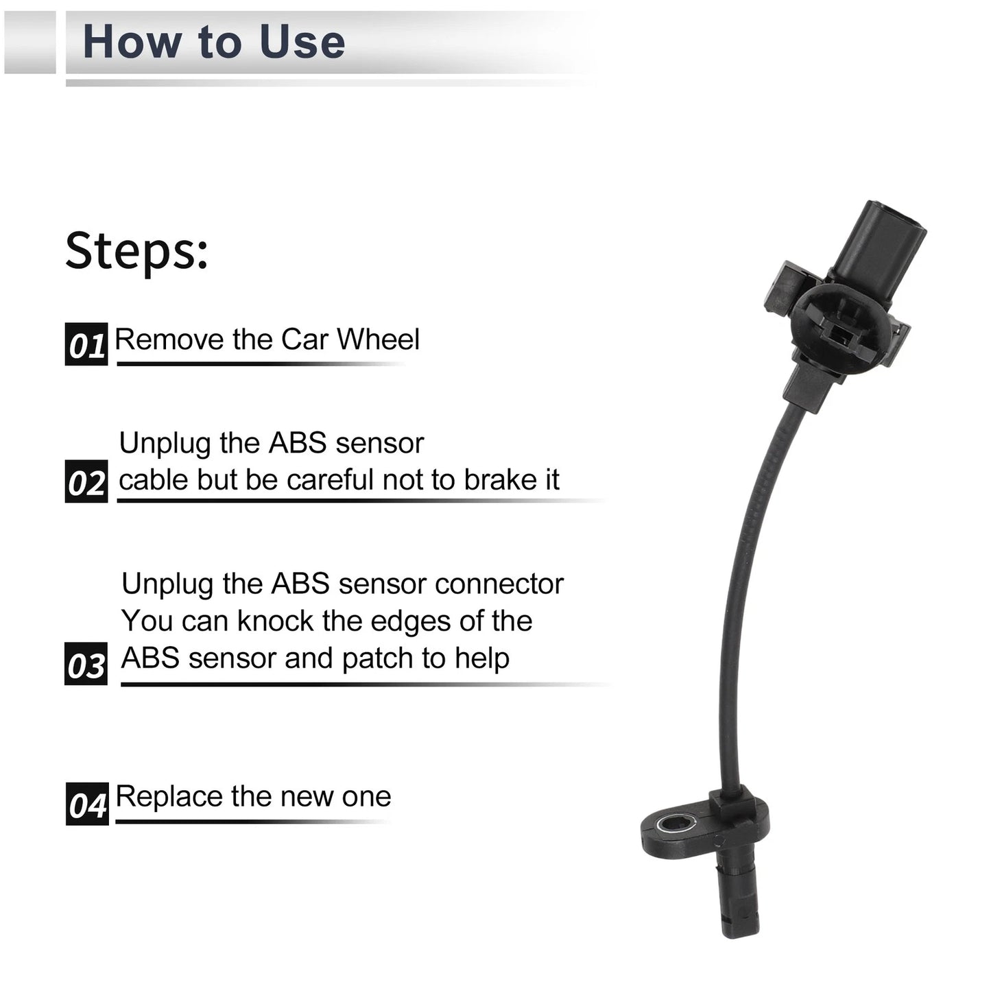 ABS Wheel Speed Sensor for Honda HR-V (2015-2021) Rear Right