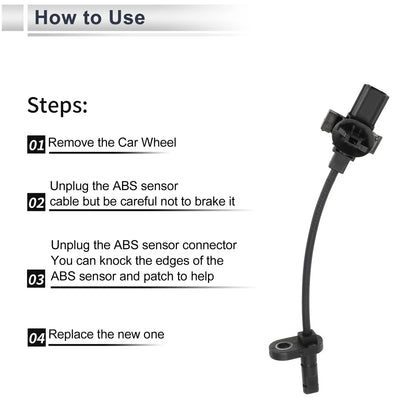 ABS Wheel Speed Sensor for Honda HR-V (2015-2021) Rear Right