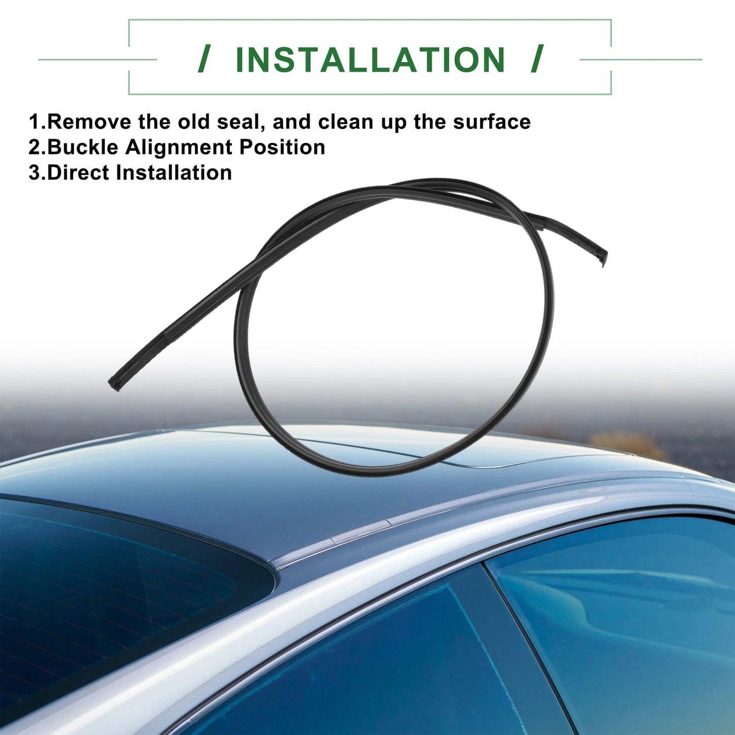 Roof Sealing Strip Sunroof Trim for Toyota Camry (2018-2022)