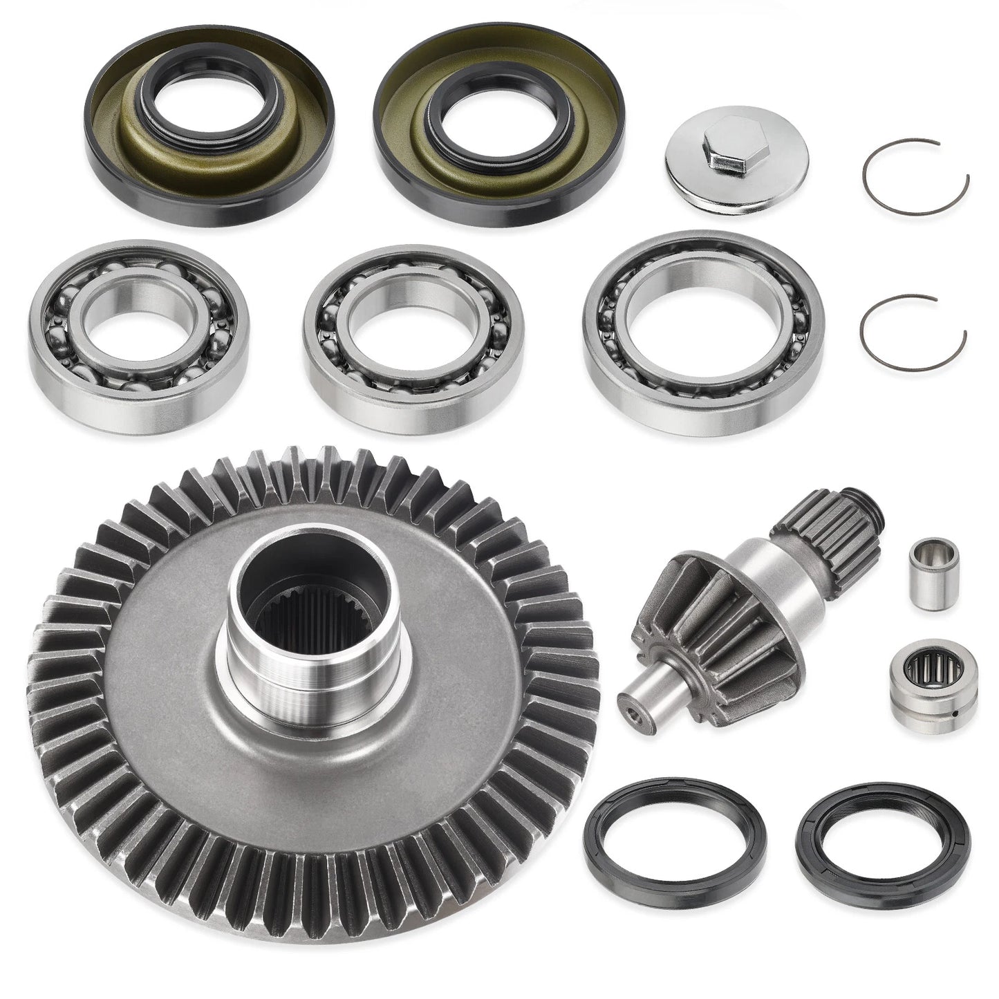 Rear Diff Pinion Ring Gear Bearings for Honda Rancher 350 TRX350 00-06