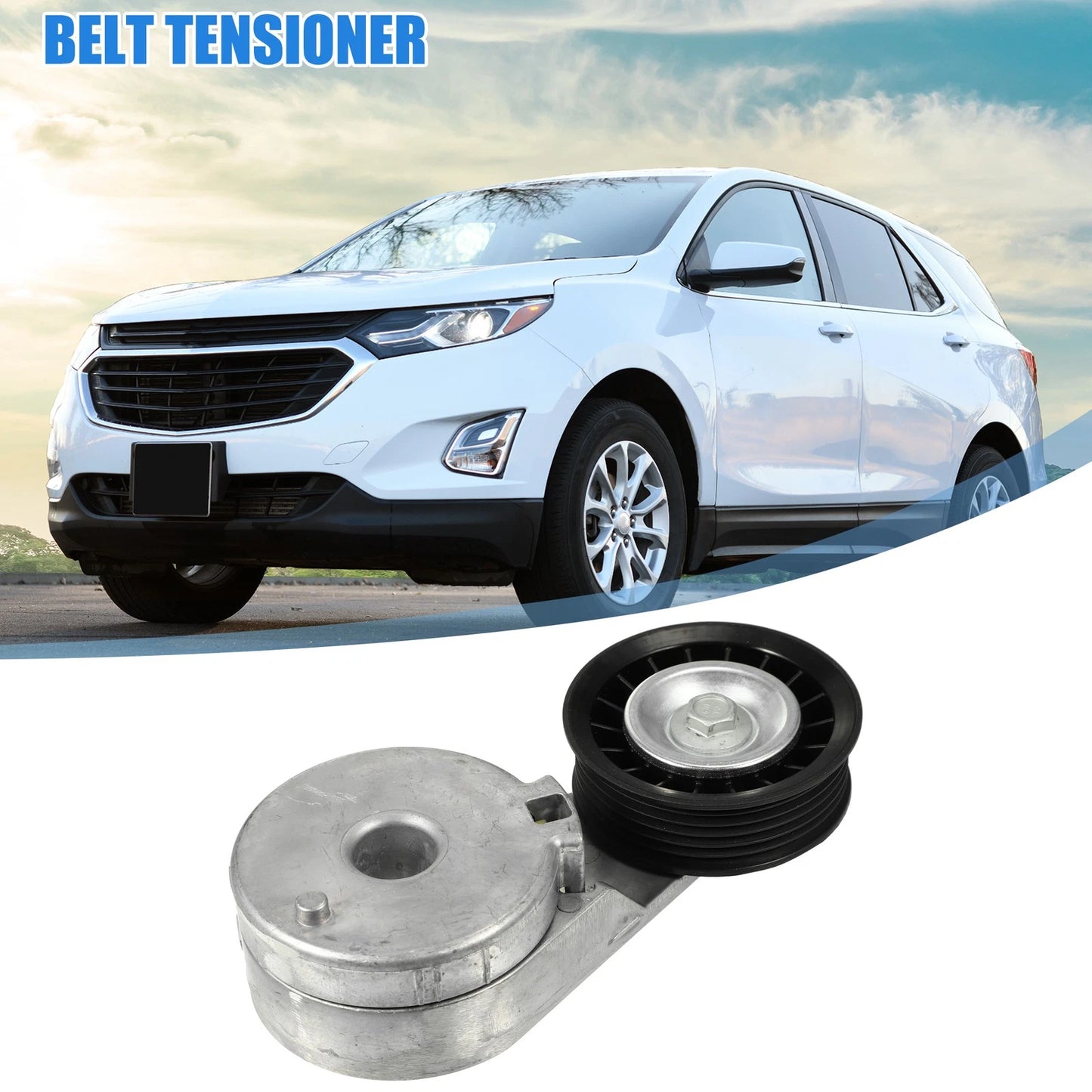 Engine Drive Belt Tensioner with Pulley for Buick Rendezvous (2002–2007)