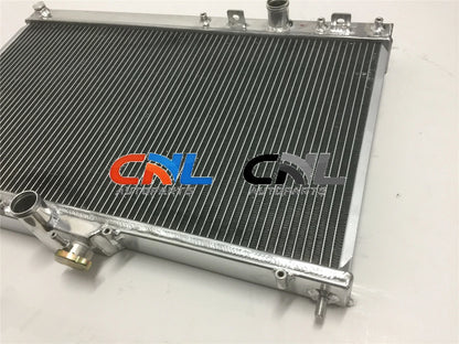 2 Row Aluminum Radiator for Mitsubishi Lancer Evolution EVO 7/8 (2001-2005)