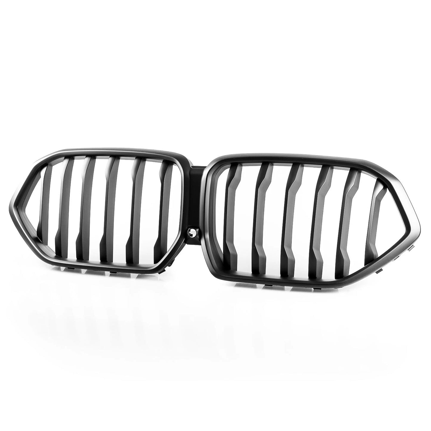 Grille for BMW X6 G06 Matte Black with Camera Hole (2019-2020)