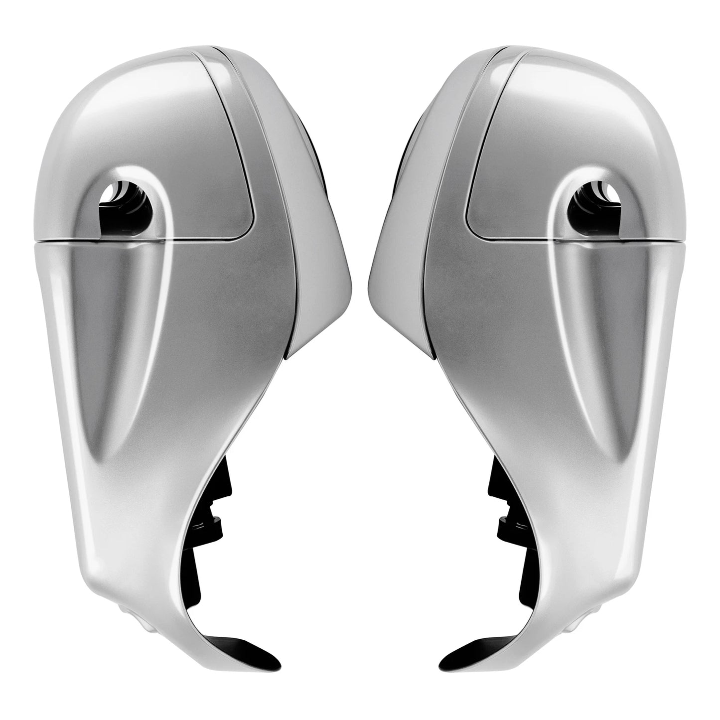 Lower Vented Fairings for Harley Street Glide (2014-2023) Silver Pearl