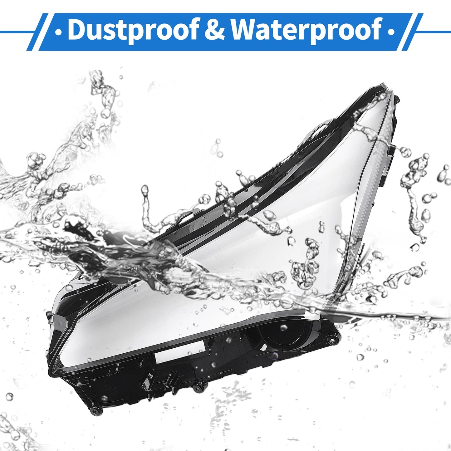Front Left Headlight Lens Cover for Lexus NX200/NX300h (2014-2020)