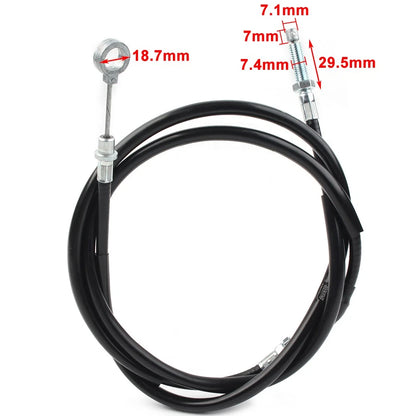 165CM Clutch Cable for Harley Sportster 883 1200 Black
