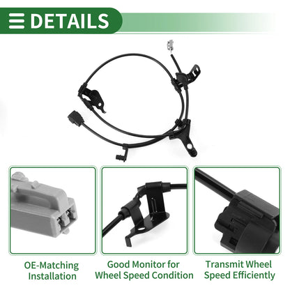 ABS Wheel Speed Sensor for Toyota Soluna Vios (2002-2013) Rear Left