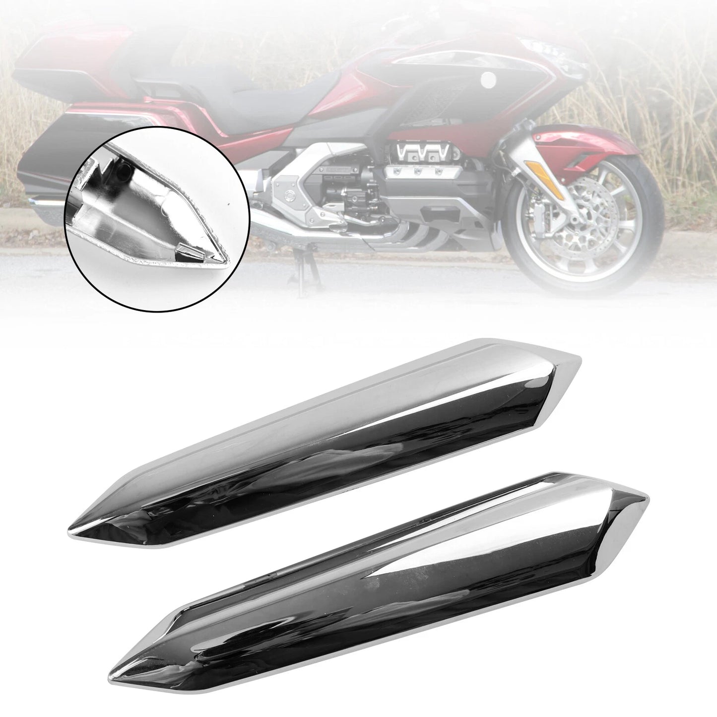 Windshield Strut Covers for Honda Goldwing GL1800 (2018-2022)