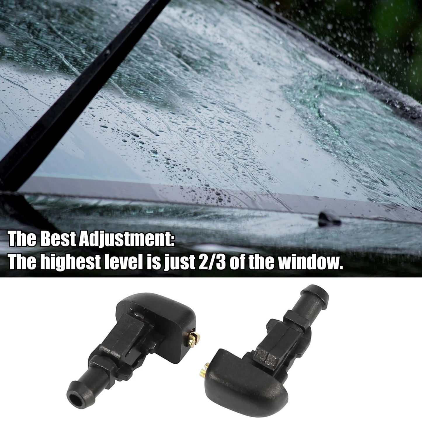 13pcs Front Windshield Washer Nozzles for Nissan Armada (2004-2015)