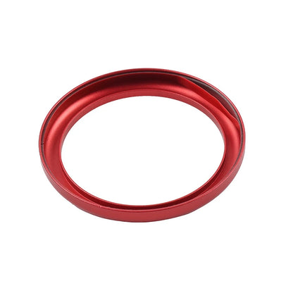 Red Stopwatch Compass Clock Cover Ring for Porsche 911 718 Boxster Cayenne Macan