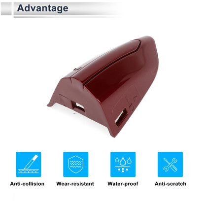 Front Left Door Handle Protector for Ford Mondeo Edge Taurus (2013-2020) Red