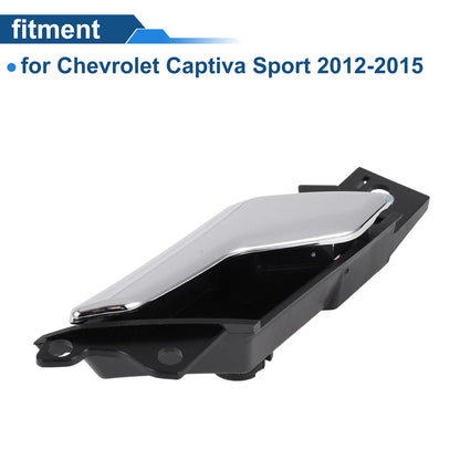 Interior Door Handle for Chevrolet Captiva Sport Black Silver Tone