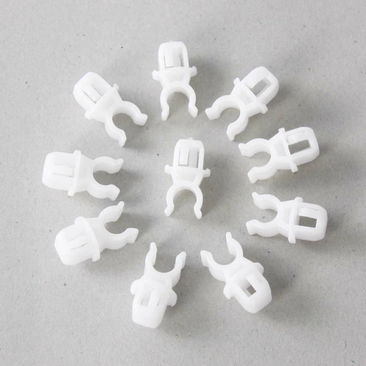10 PCS Hood Stopper Stay Holder White Fits Honda Civic Sedan Wagon 1993-1997 New