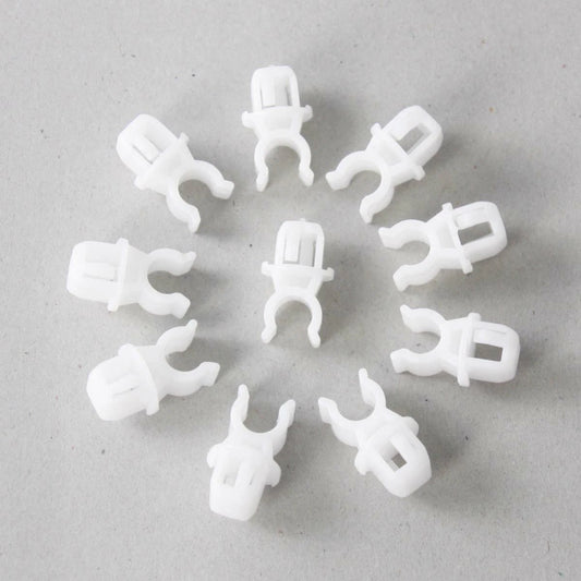 10 PCS Hood Stopper Stay Holder White Fits Honda Civic Sedan Wagon 1993-1997 New