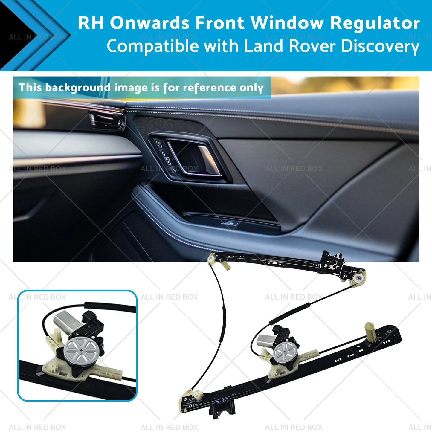 Front Window Regulator for Land Rover Discovery (2017-2020)