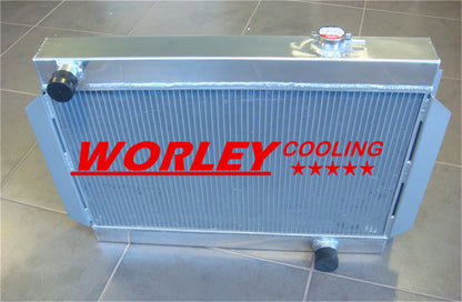 Aluminum Radiator for Holden Kingswood HQ HJ HX HZ Torana LH LX V8 (1971-1980)