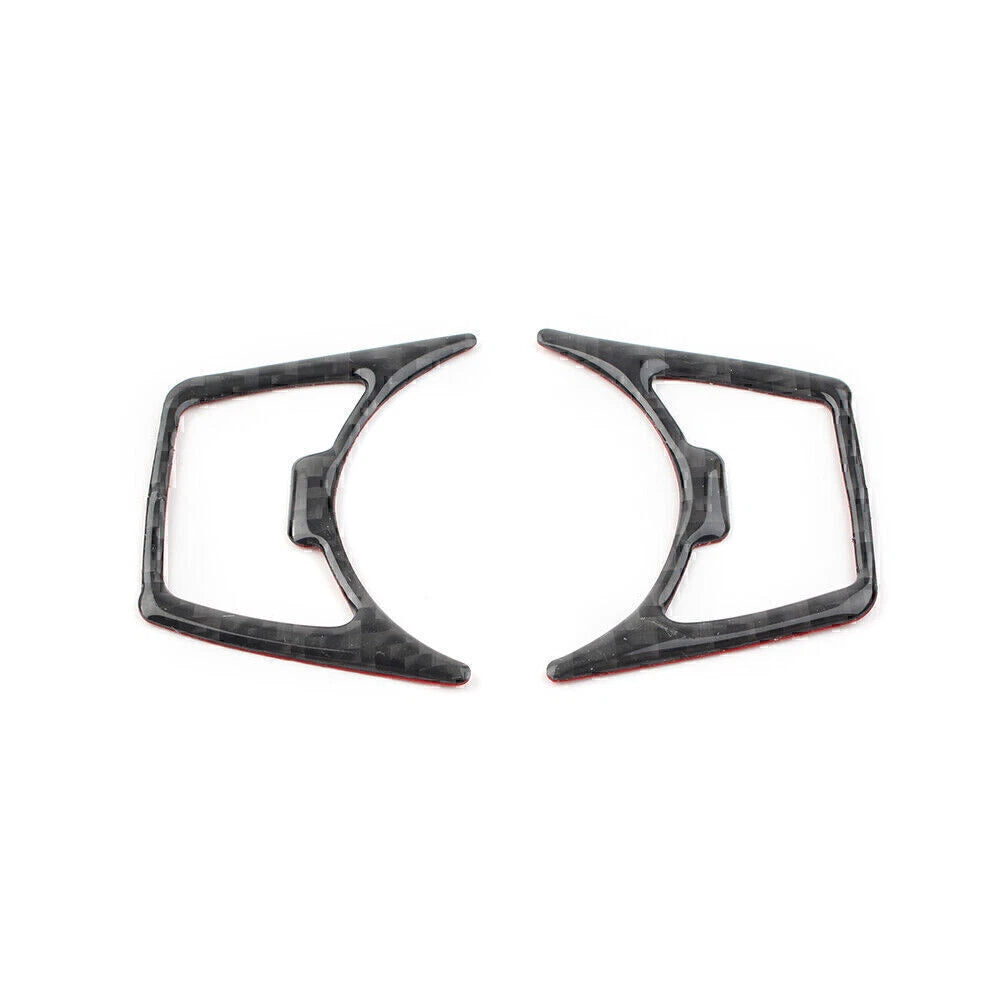Carbon Fiber Headlight Switch Cover Trim for Ford Mustang (2015-2019)