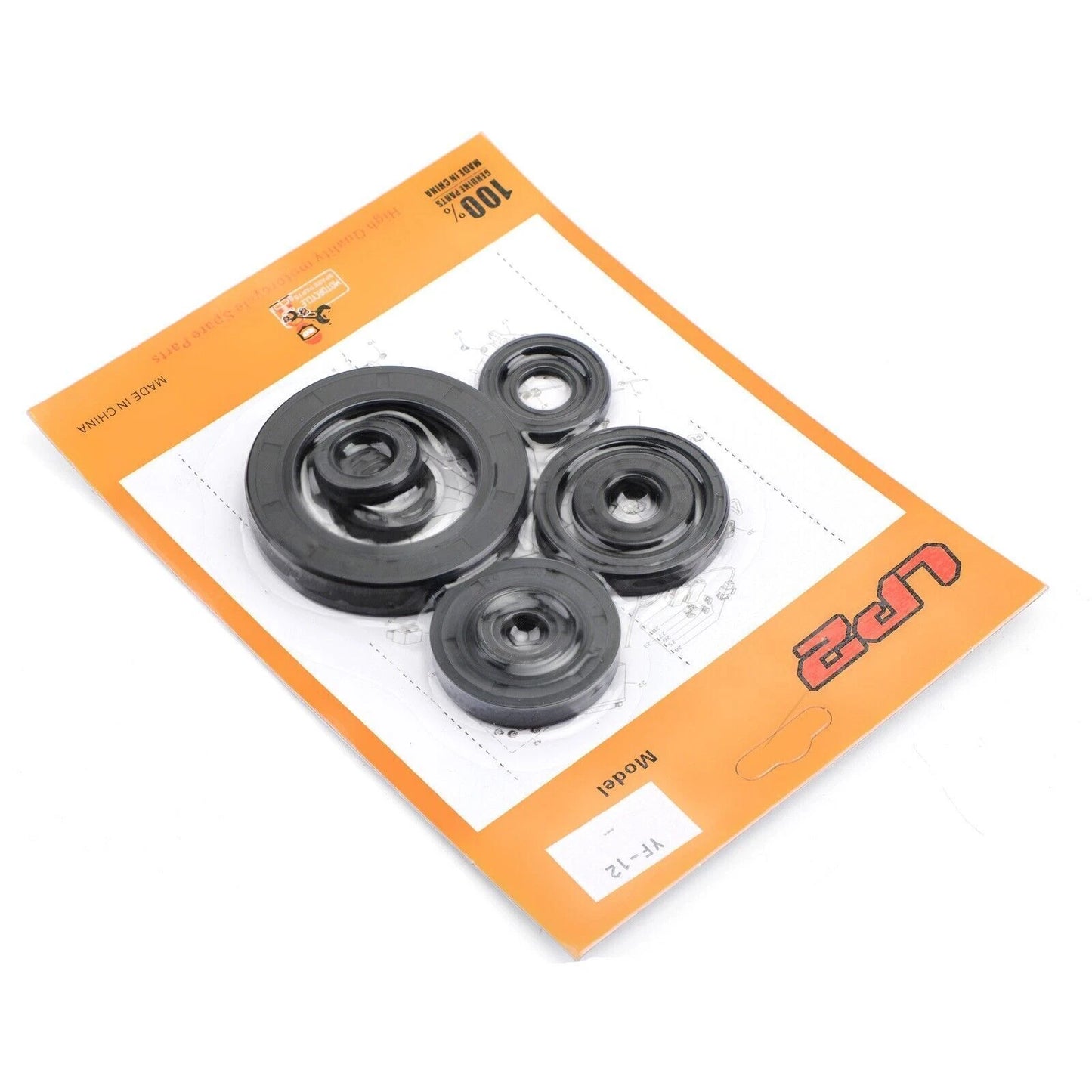 9pc Shaft Seal Set for Honda CR250R (2002-2004)