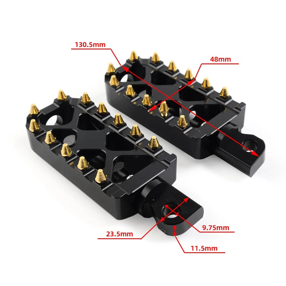 MX Style Foot Pegs for Harley Touring Softail (2000-2023)