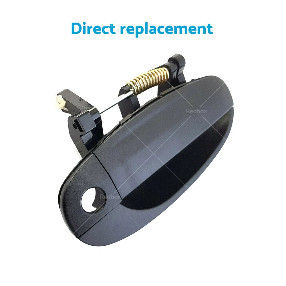 Black Front Outer RH Right Hand Door Handle for Holden Barina TK (2005-2011)