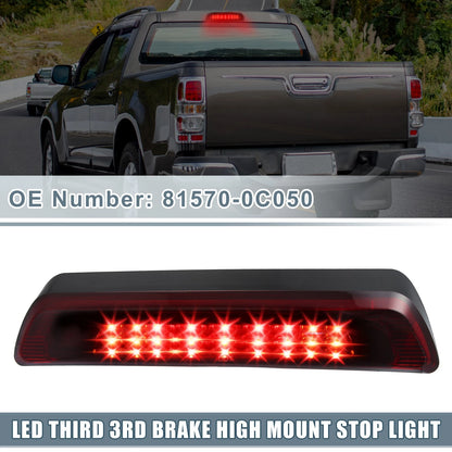 High Mount Stop Light for Toyota (2000-2006) - Chrome Tone Housing Red Lens