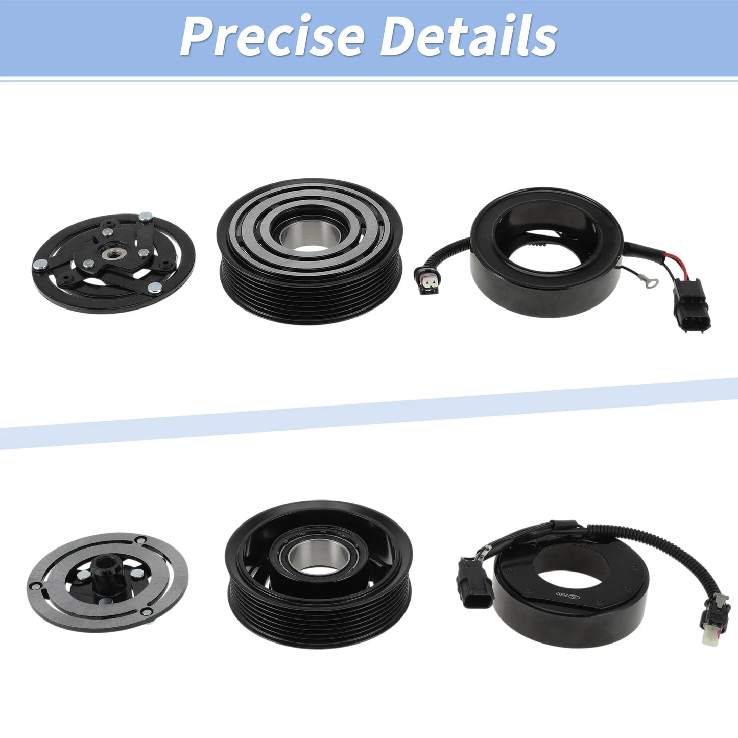 AC Compressor Clutch Kit for Honda Civic (2016-2021) 2.0L