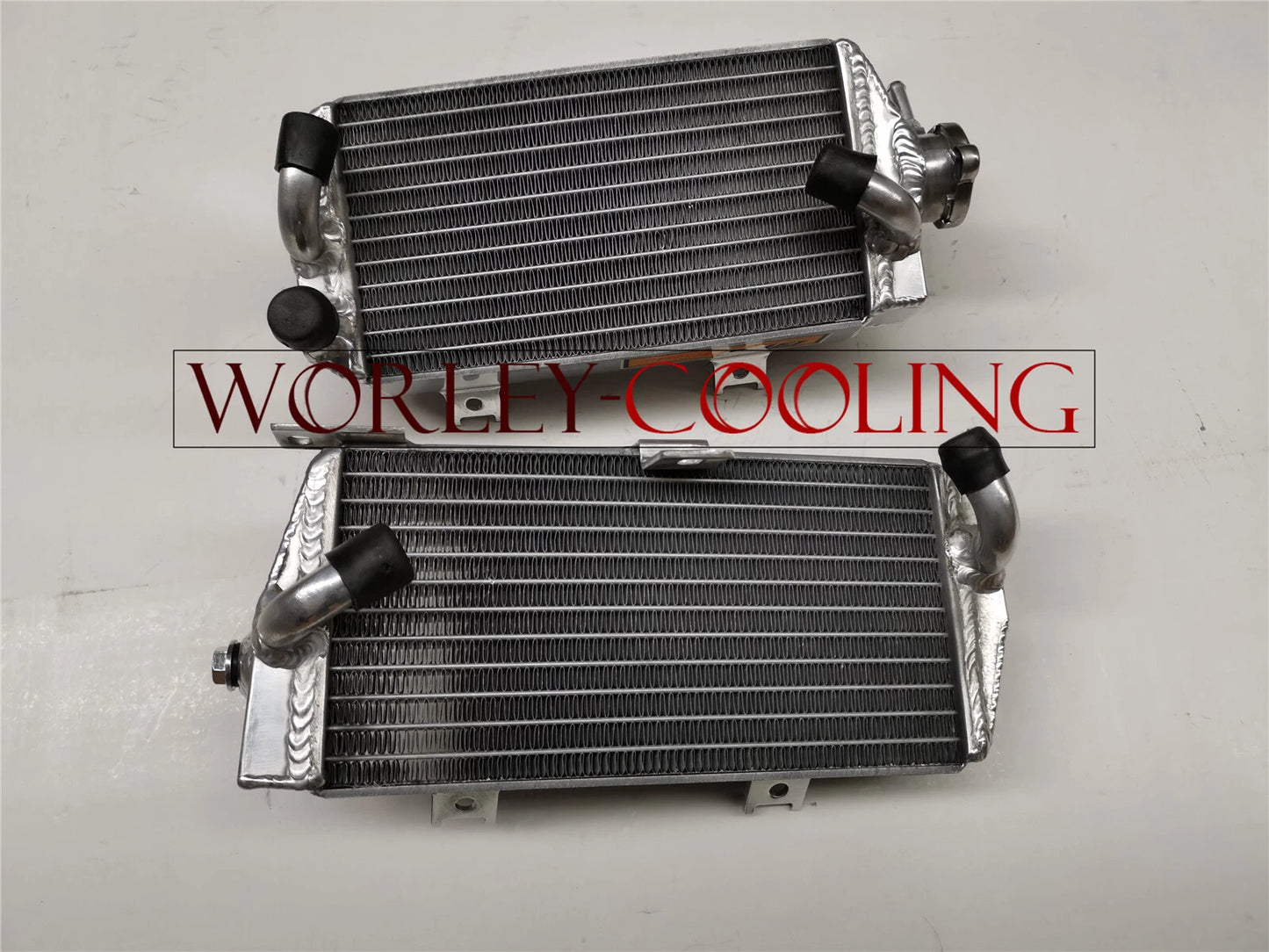 Aluminum Radiator for Honda CRF450R (2015-2016) with Blue Hose