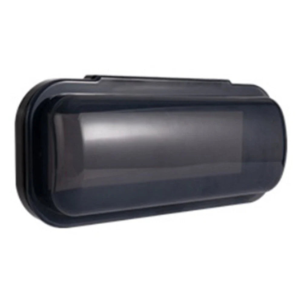 Waterproof Marine Stereo Cover for Boat Radio, ABS Build, Flip-Up Spring