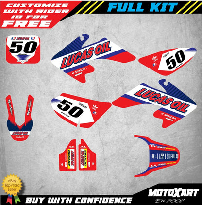 Custom Decal Kit ACTIVE STYLE for Honda CRF 50 (2004-2012) Stickers Graphics