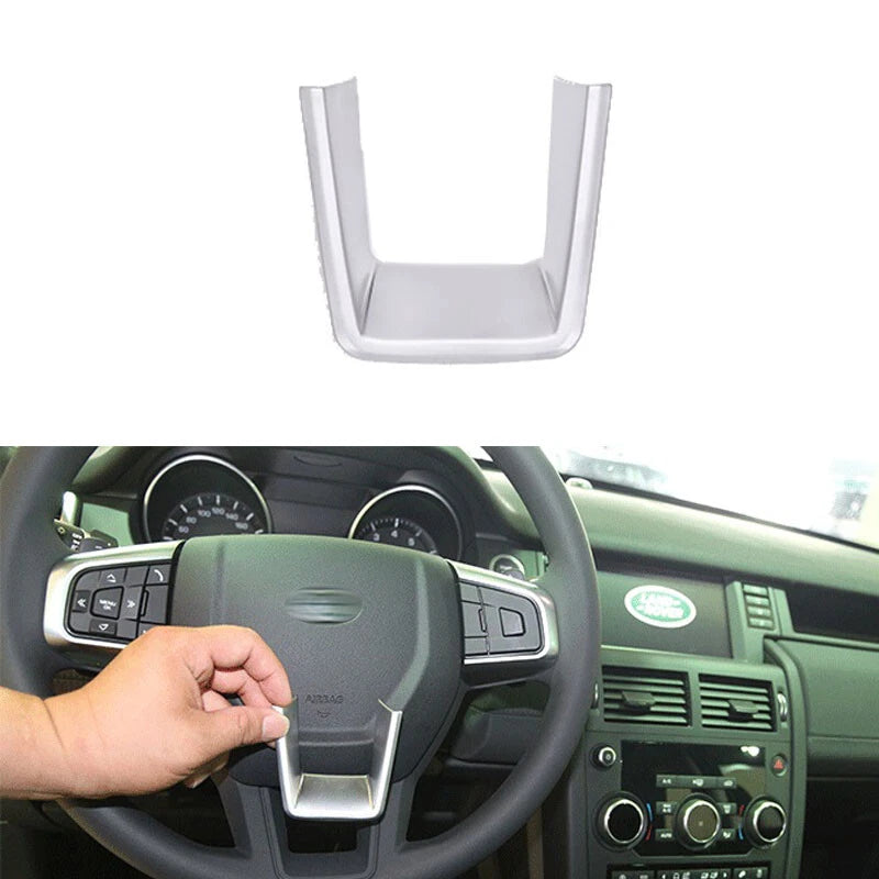 Chrome Steering Wheel Lower Cover Trim fit for Discovery Sport 2015-2018