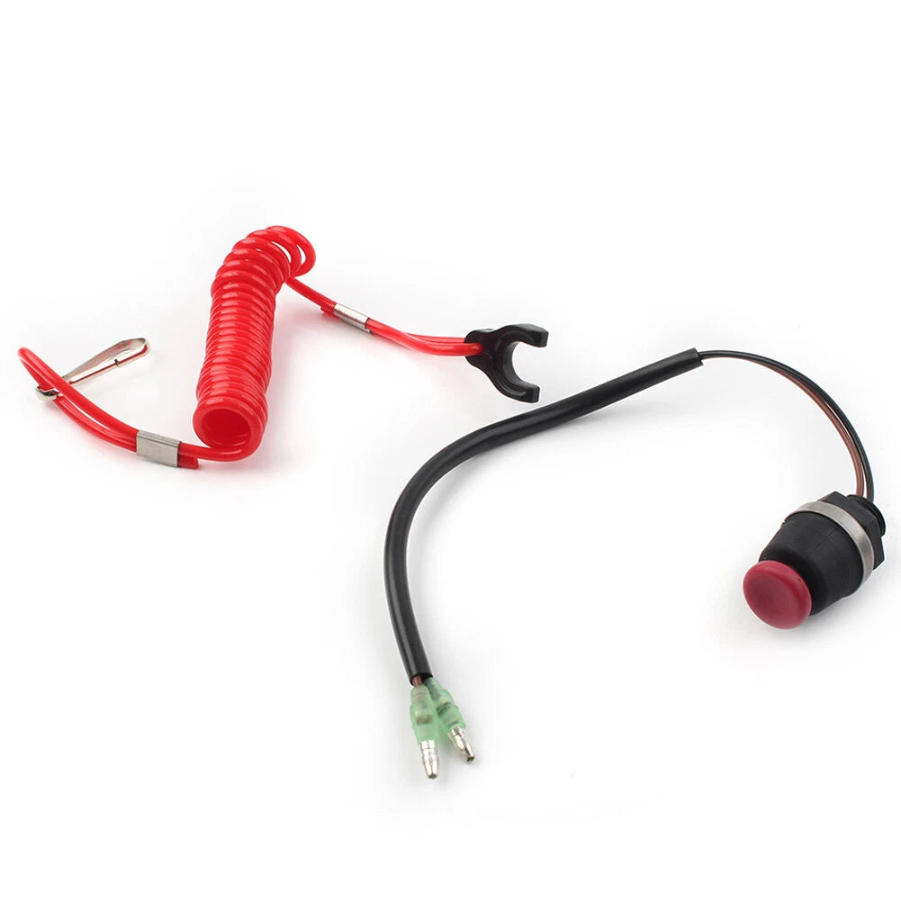 Boat Kill Switch Tether Cord Lanyard for Mercury Tohatsu Outboard