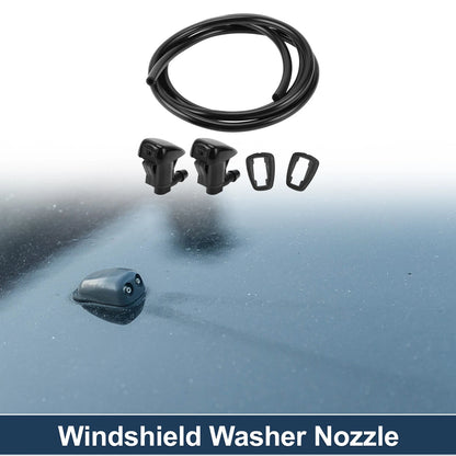 Windshield Washer Nozzle With Gasket Fluid Hose for Chevy