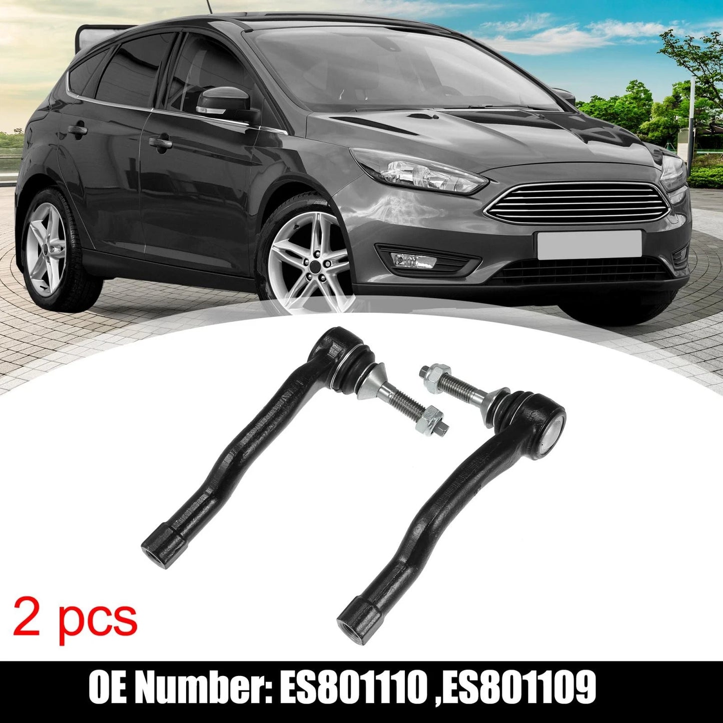 Front Outer Tie Rod Links for Ford Fusion, Lincoln MKZ (2013-2017)