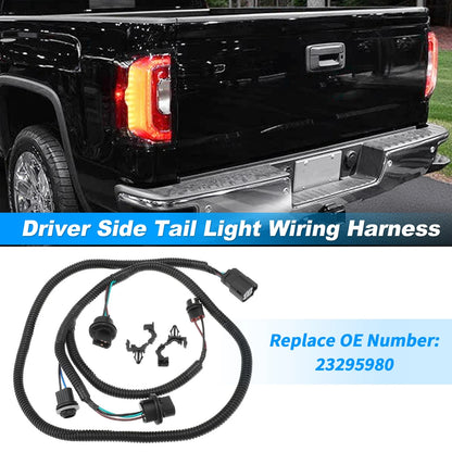 Tail Light Bulb Socket Wiring Harness for GMC Sierra 1500 2500 3500