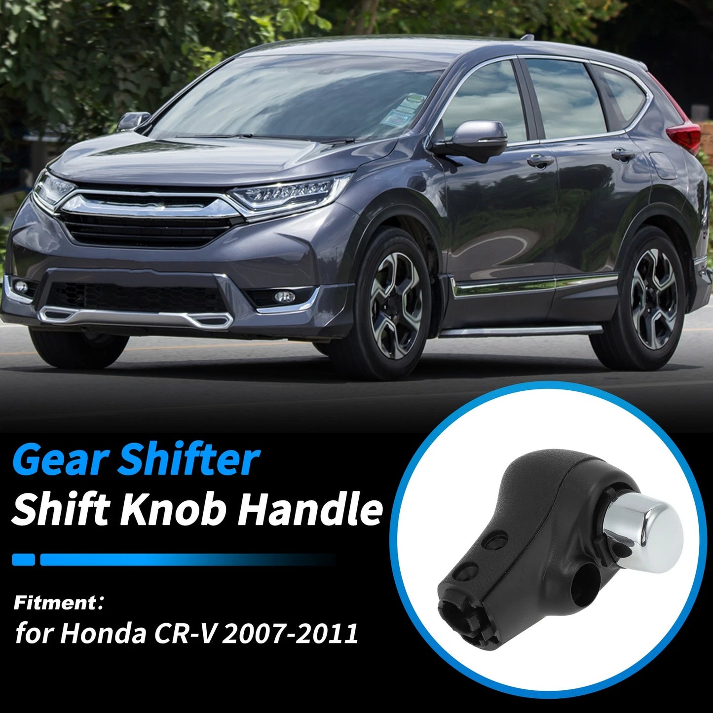 Gear Shifter Shift Knob Handle for Honda CR-V (2007-2011)