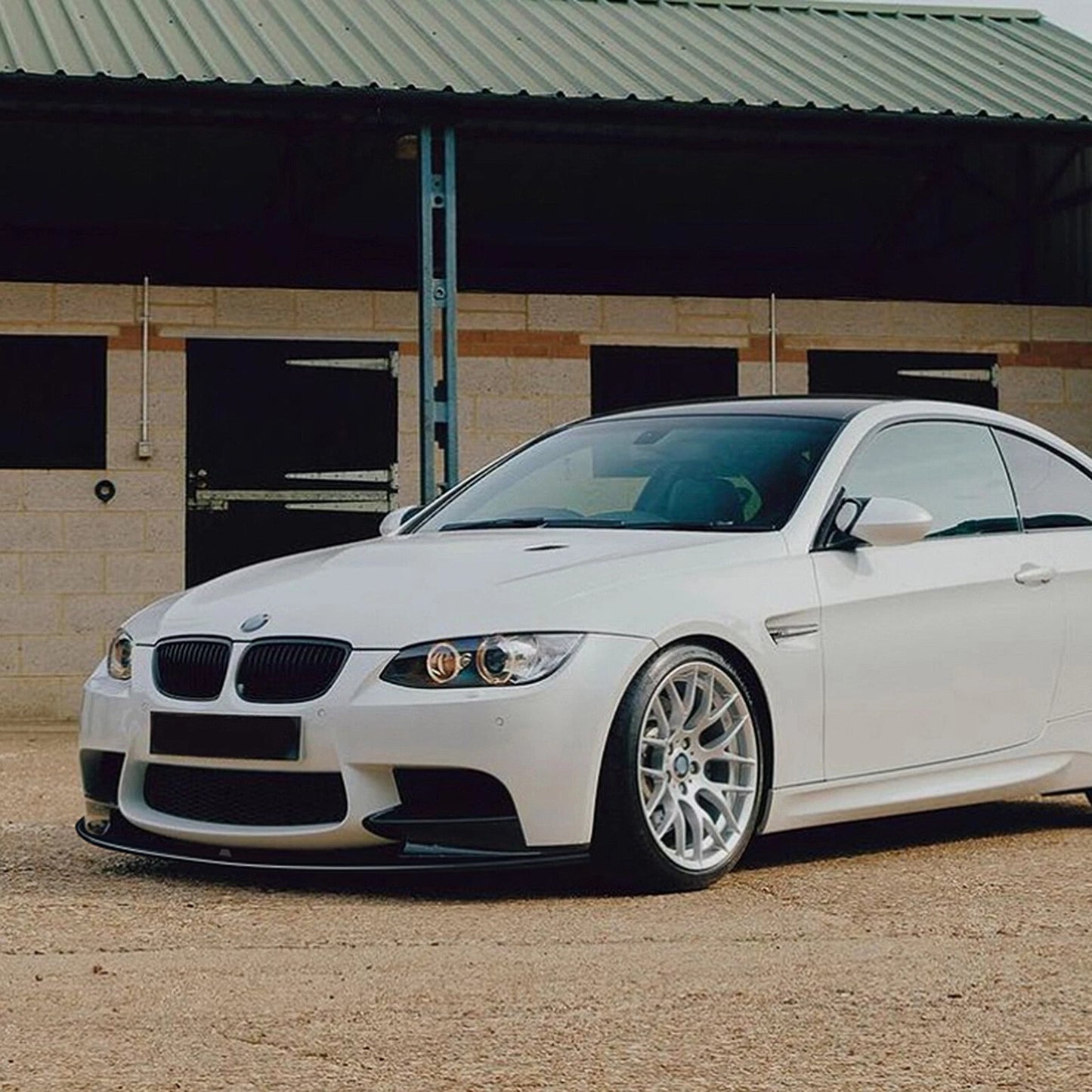 Front Bumper Spoiler Lip for BMW E90 E91 E92 E93 M3 (2006-2013)