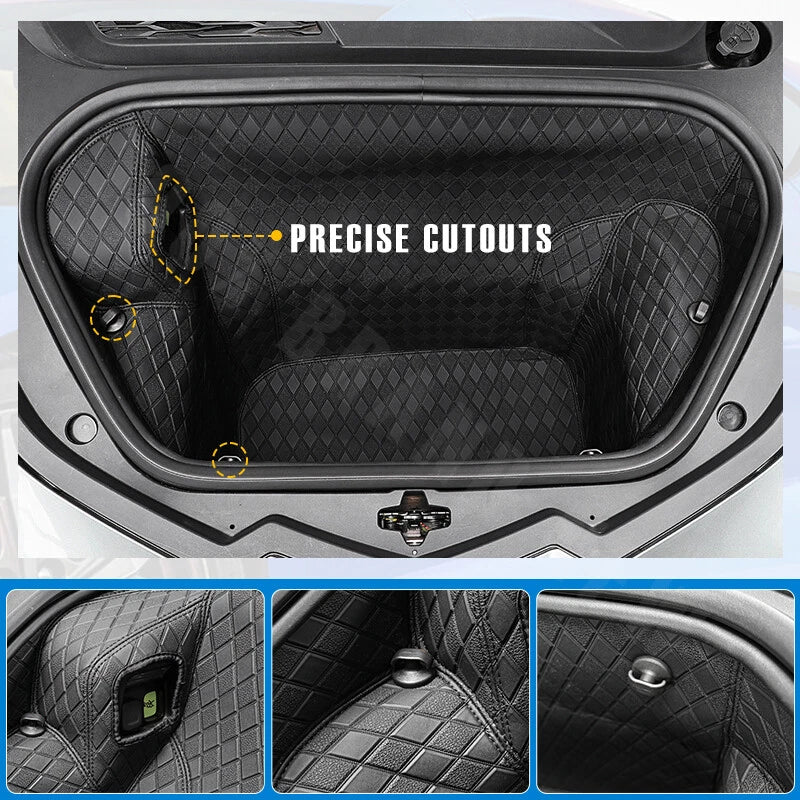 Trunk Mat 2 x for Corvette C8 Z06 Z51 (2020-2024) Cargo Liner Tray