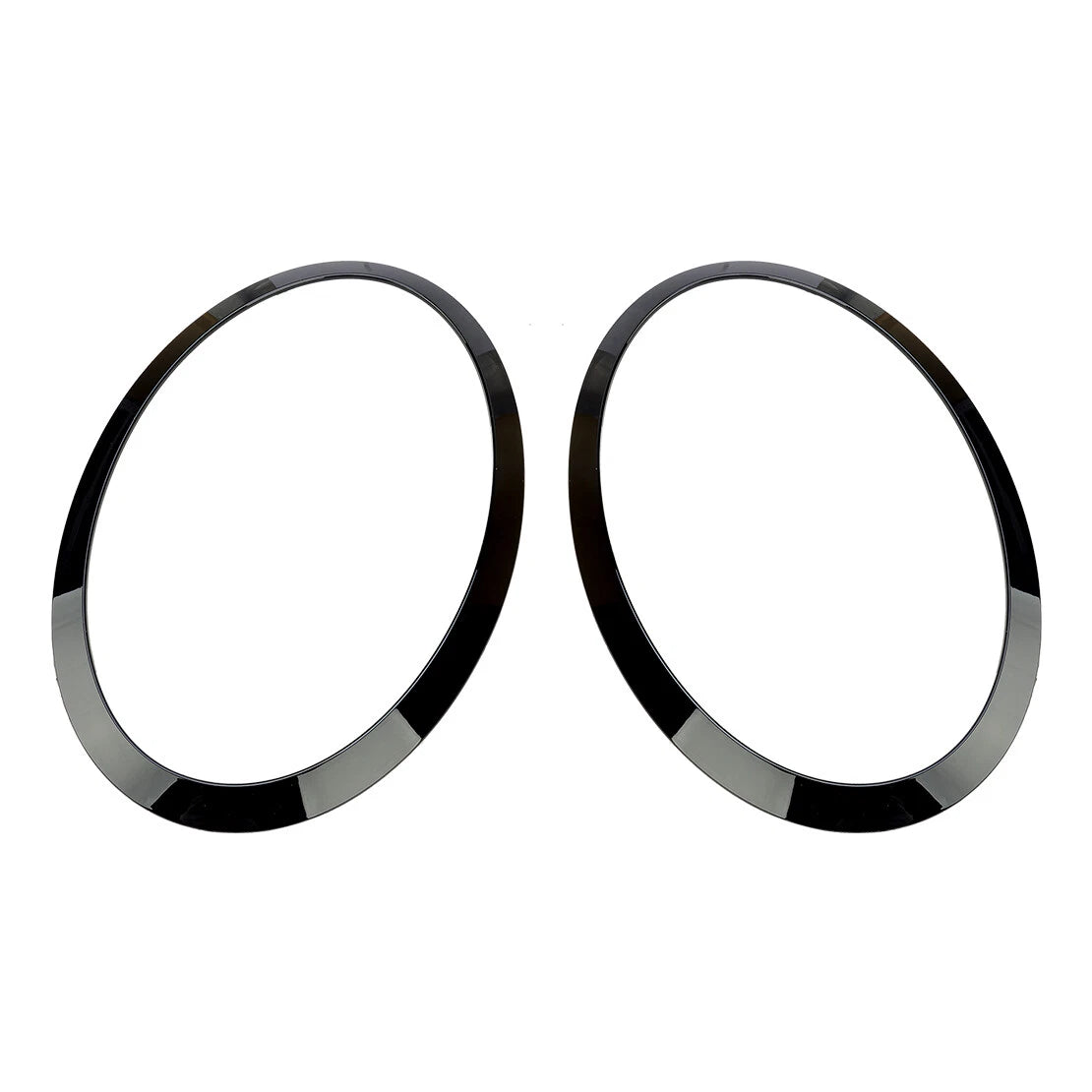 Headlight Trim Rings for 2014-2018 Mini Cooper F55 F56 F57 - Black (2014-2018)