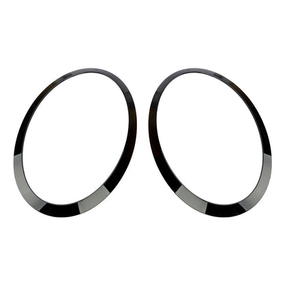 Headlight Trim Rings for 2014-2018 Mini Cooper F55 F56 F57 - Black (2014-2018)