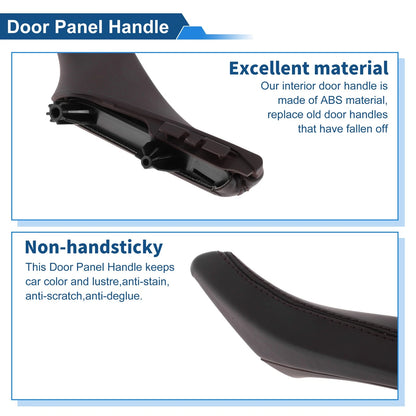 Inner Door Panel Handle for BMW F10 F11 F18 (2010-2017) Deep Brown