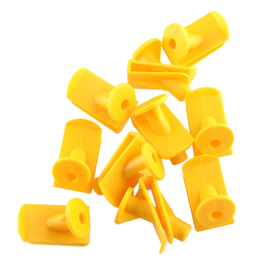 Underbody Cladding Fastening Clips for Smart Fortwo (2008-2021) - 50x Yellow