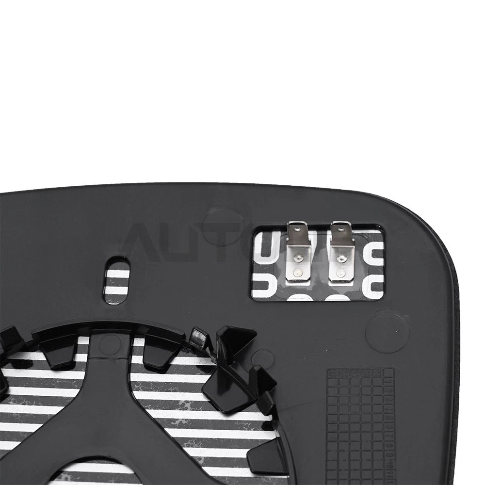 Driver Left Exterior Heated Mirror Glass for Dodge Grand Caravan (2008–2019)