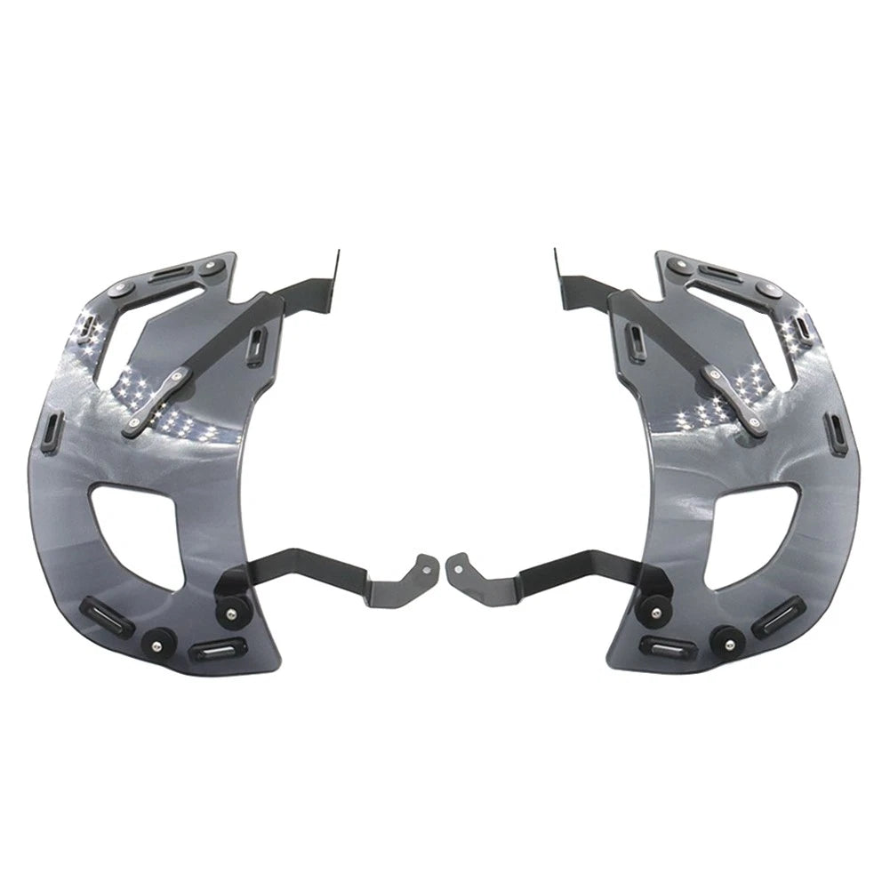 Smoke Rear Luggage Rack Sidecase Mounting for BMW K1600B K1600GA (2018-2023)